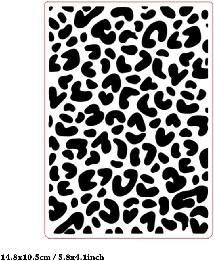 FUGUT 3-D Embossing Folder for Card Making - Plastic Textured Template for DIY Scrapbooking, Paper Crafting and Handmade Art Supplies (3D Irregular Pattern 5.8 x 4.1 in) - Image 2